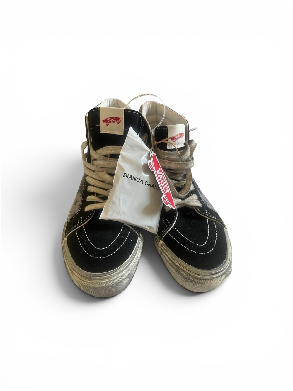 Bianca Chandon x Vans Vault Sk8 High Men’s 8.5 Women 10 with extra laces